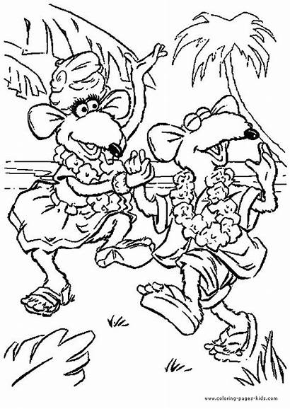 Coloring Pages Muppet Muppets Sesame Street Cartoon