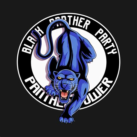 Black Panther Party Logo Black Panther Party T Shirt Teepublic