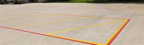 Over time, outdoor elements deteriorate your parking lot. Fire Lane Markings in Houston, TX | G-FORCE™ Parking Lot ...