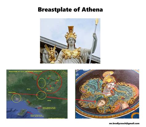 Breastplate Of Athena By Bradly Couch Modern Map Art Drawings Art