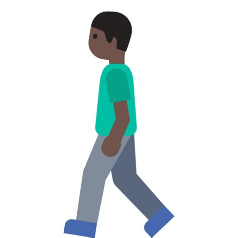 Man Walking Emoji Clipart Free Download Transparent Png Creazilla