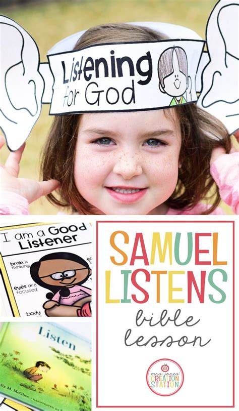 The Story Of Samuel Mrs Jones Creation Station Toddler Bible