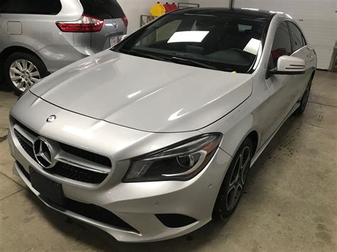 Brushed stainless steel sports pedals with one engine available with the amg line premium plus trim. 2016 Mercedes-Benz CLA CLA 250 PANO ROOF*NAVI*SELF PARK*KEYLESS - Silverzinc Motors