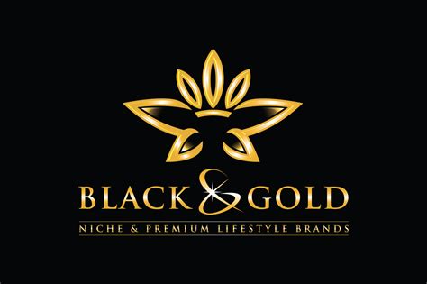 Black And Gold Logo Free Cliparts Download Images On Clipground