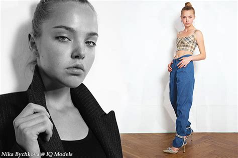 Nika Bychkova For Olga Selivanova Iq Models Agency