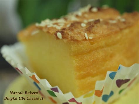 Resepi bingka ubi kayu sukatan cawan (padat dan liat) NAZRAH BAKERY: BINGKA UBI CHEESE (II)