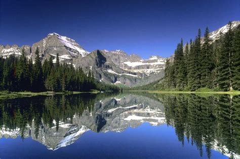 Glacier National Park Montana Eua Lugares Fantásticos