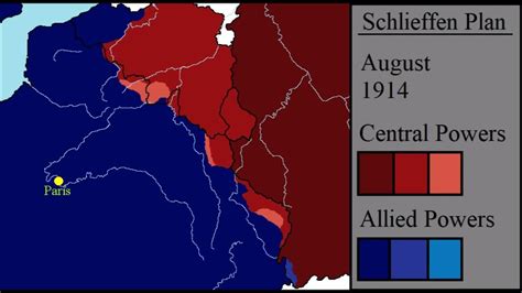the german invasion of france schlieffen plan 1914 youtube