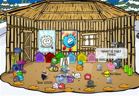 My Igloo And Puffles A Club Penguin Cheating Site