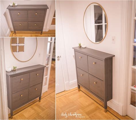 Ikea Hack Hemnes Shoe Cabinet Storage For Tall Baseboards