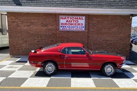 Used 1969 Ford Mustang For Sale Red 1969 Ford Mustang Classic Car In