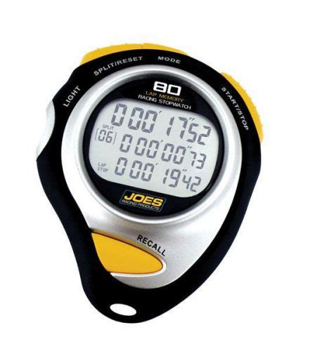 Robic 50 Lap Memory Chronograph And Countdown Timer Pn Sc 606w Racing