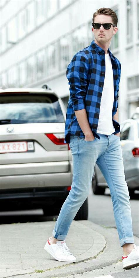 White T Shirt And Jeans Outfits For Men