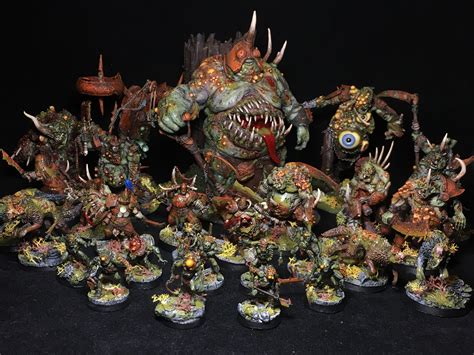 Eegreb And Friends Armies On Parade Nurgle Army Finished R