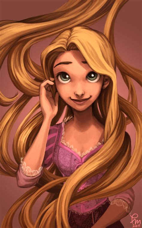 Rapunzel Tangled What Cute Fan Art Very Artistic Disney Rapunzel