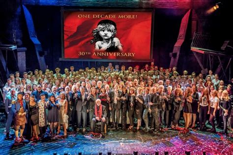 Photos Original Current London Casts Of Les Miserables Unite At 30th Anniversary Party