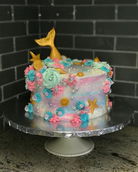 Soficakes™ Nyc On Instagram “mermicorn Cake For Aria’s 3rd Birthday ° ° ° Cake Cakes Cakeart