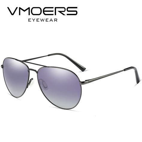 Vmoers Aviator Polarized Sunglasses Men Driving Uv400 Shades Oculos Male Brand Designer Pilot