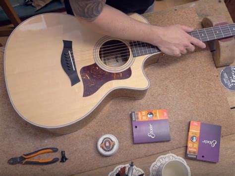Guitar Diy How To Correctly Restring Your Acoustic Guitar