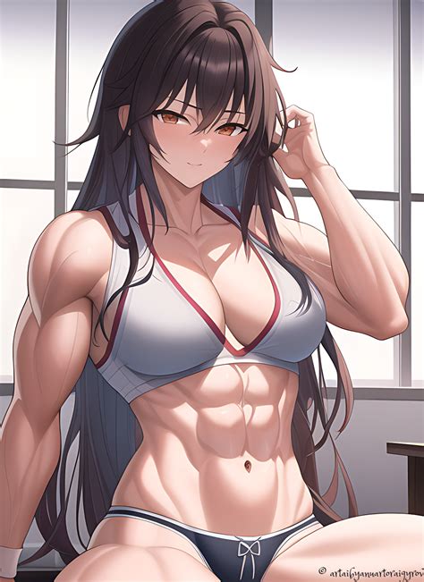Fbb Female Bodybuilders Muscular Women Anime And Other Art — №398