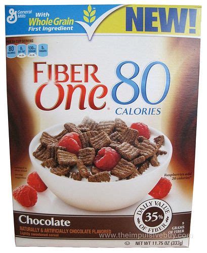 Say No To Fiber One Chocolate Cereal Low Calorie Cereal Low Calorie Snacks Low Calorie Recipes