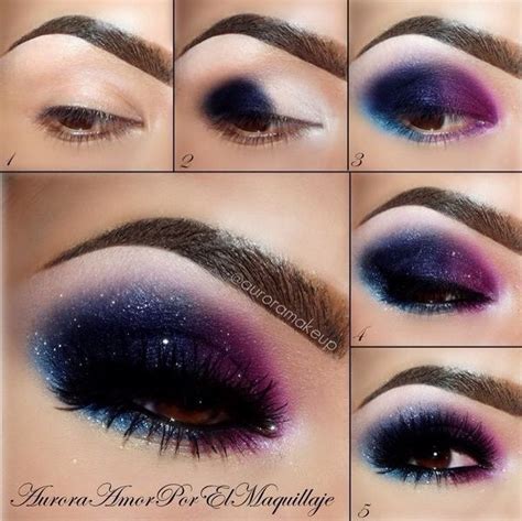 20 Fashionable Smoky Purple Eye Makeup Tutorials For All