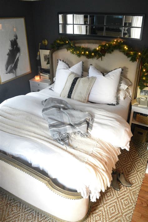 Christmas Bedroom Simple Winter Touches Nesting With Grace