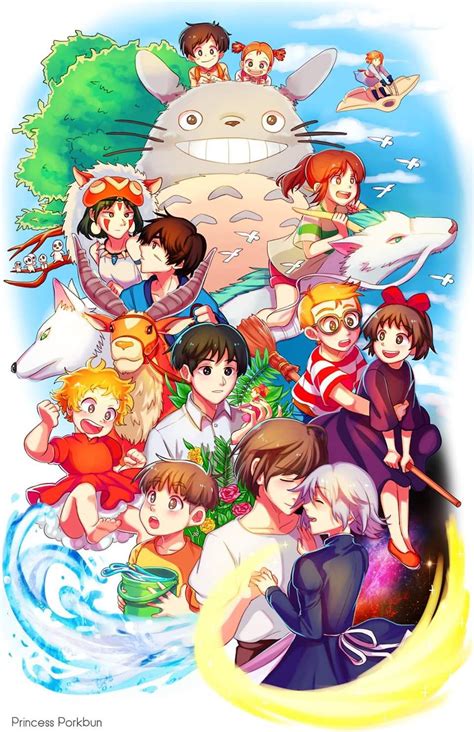 Pin De Nesha Gett En Studio Ghibli Estudio Ghibli Personajes Studio
