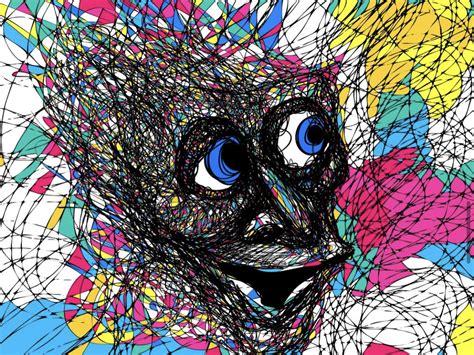 Artist Uses Sketches To Simulate How His Schizophrenia Feels In Viral
