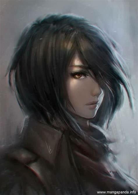 Pin By Lam Vy On Girl Modern 1 Digital Portrait Attack On Titan
