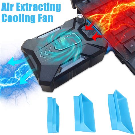 Mini Vacuum Air Extracting Usb Cooling Pad Cooler Fan For Notebook