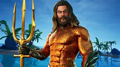 Fortnite Live New Aquaman Skin Trident And New Item Shop Youtube
