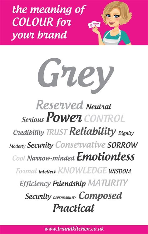 Psychology The Meaning Of The Colour Grey For Your Brand Brand