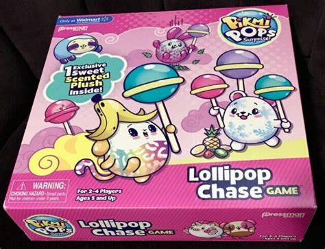 Pikmi Pops Surprise Lollipop Chase Game 2 4 Players Ages 5 And Up Ebay