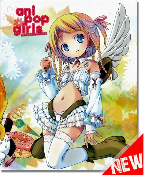 Pop Animation Works Ani Pop Girls Art Book Anime Books