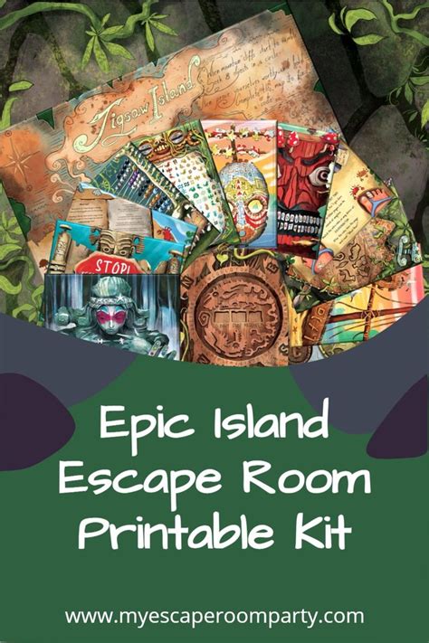 Escape Room Kit For Kids Diy Printable Escape Room Etsy Escape Room