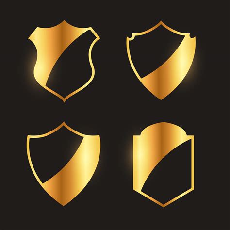 Premium Golden Badges Emblem And Label Design Collection Download