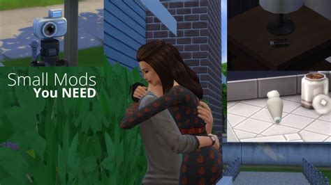 6 More Small Mods To Better Your Gameplay👾 The Sims 4 Youtube