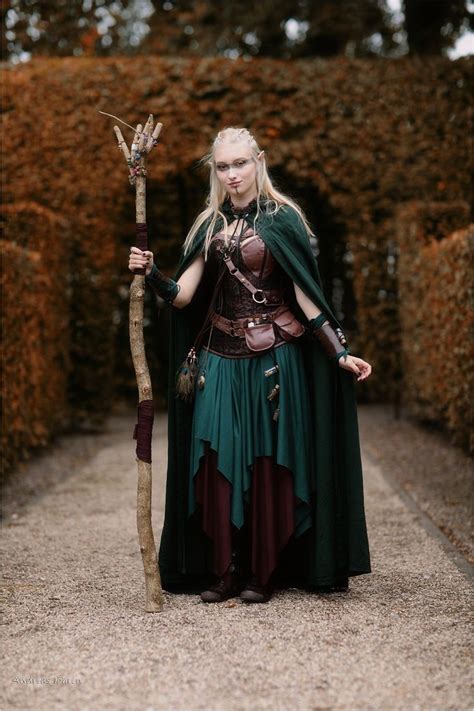 Wood Elf Druid Elfia Fantasy Fair Arcen Elven Costume Druid