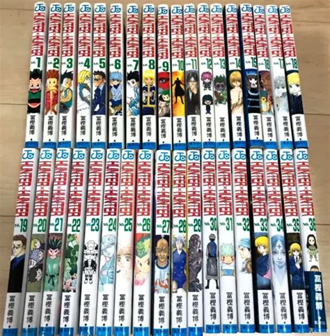 Hunter X Hunter Vol1 36 Complete Set Comics Yoshihiro Togashi Manga