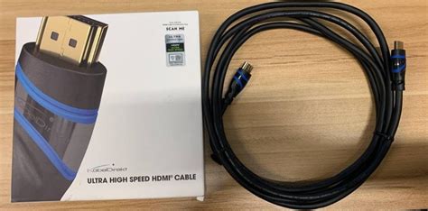 KabelDirekt 10ft HDMI Cable 4K 8K HDMI Cord HDMI To HDMI Cable