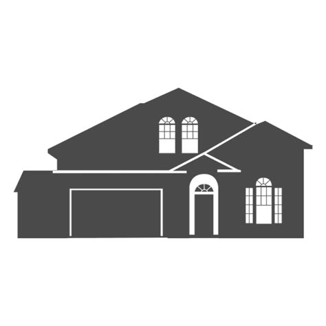 Classic House Silhouette 3 Transparent Png And Svg Vector File