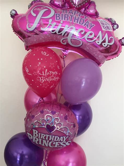 Happy Birthday Princess Balloon Bouquet Ts In The Hills Balloons