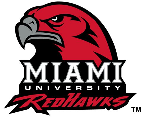 Miami Ohio Redhawks Secondary Logo Ncaa Division I I M Ncaa I M