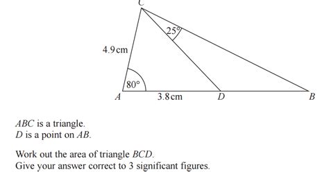 Non Right Angle Trigonometry Corbettmaths