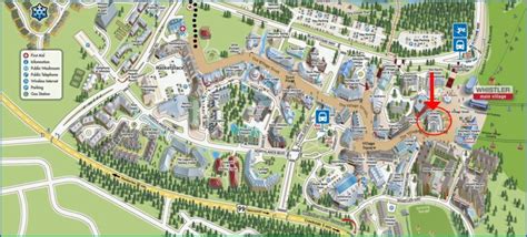 Whistler Blackcomb Village Map Map Resume Examples