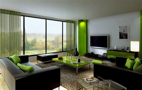 Black White And Lime Green Living Room Ideas Living Room Grey Green