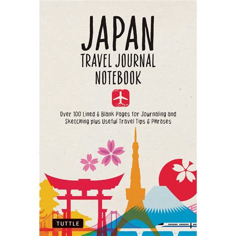 Japan Travel Journal Notebook 9784805317259 Tuttle Publishing