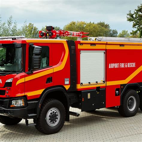 Scania P450 6×6 Terberg Fire And Rescue