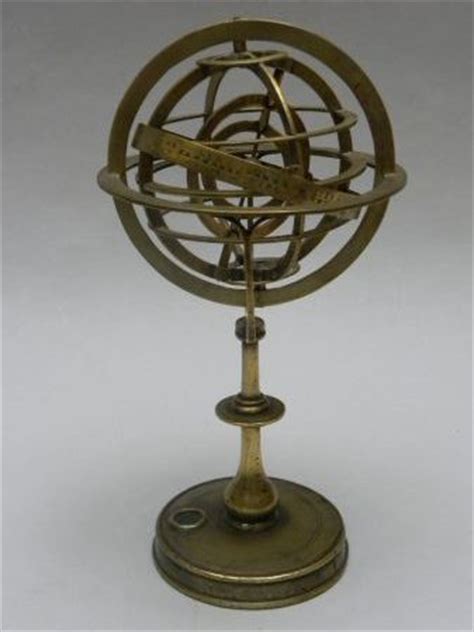 Sphère armillaire en laiton conçue vers 1600 - Objets vendus | Sphère armillaire, Armillaire, Sphère